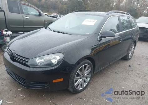 2012 Volkswagen Jetta Sportwagen 2.0L Tdi из США, поврежденный, VIN 3VWPL7AJ5CM692440